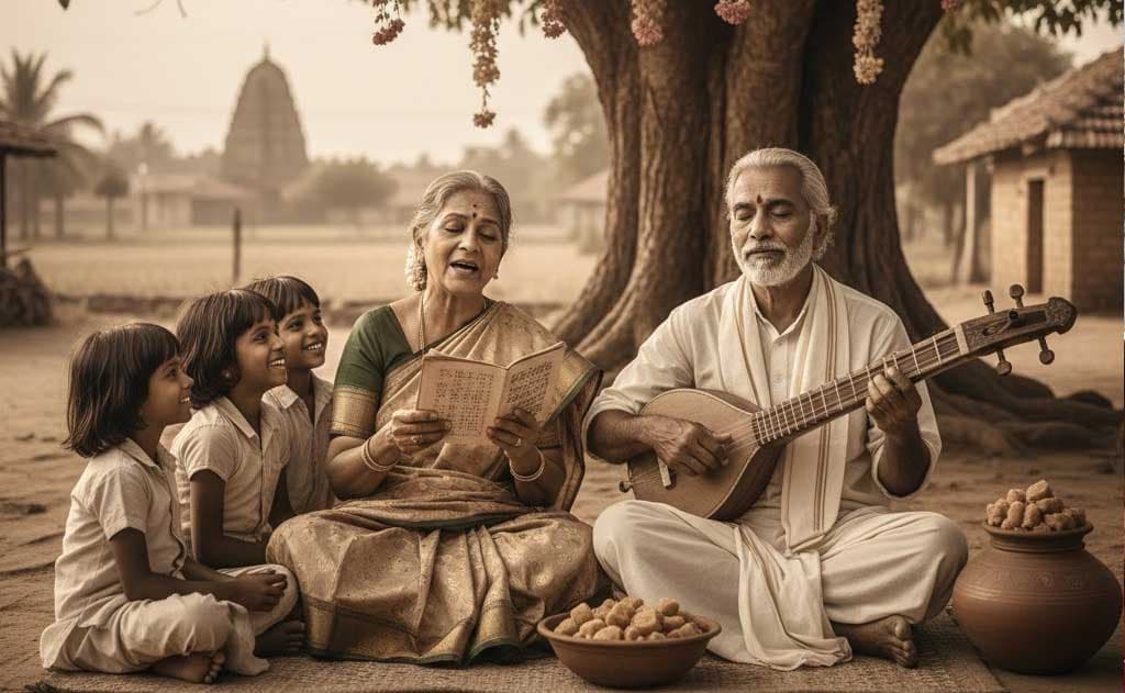 తెలుగు భాష చరిత్ర: మన తాతమ్మల హృదయాల్లో నుంచి వచ్చిన మధుర గీతం