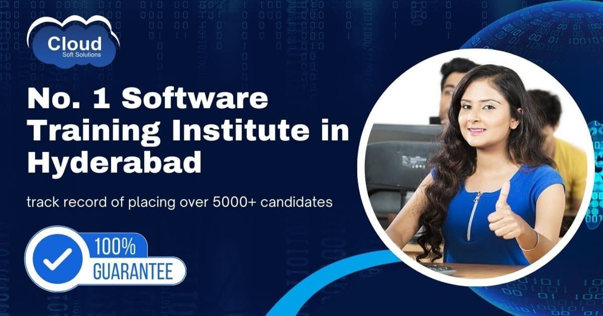 Cloud Soft Solutions — హైదరాబాద్ ఆమీర్‌పేట్‌లో No. 1 సాఫ్ట్‌వేర్ ట్రైనింగ్ ఇన్‌స్టిట్యూట్