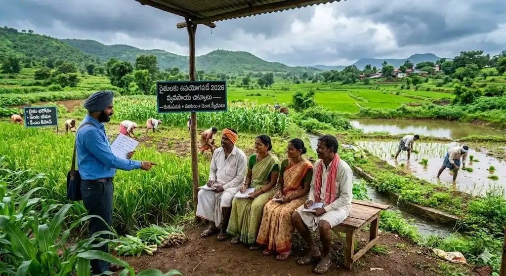రైతులకు ఉపయోగపడే 2026 వ్యవసాయ చిట్కాలు — రుతుపవన + పంటలు + Govt స్కీములు