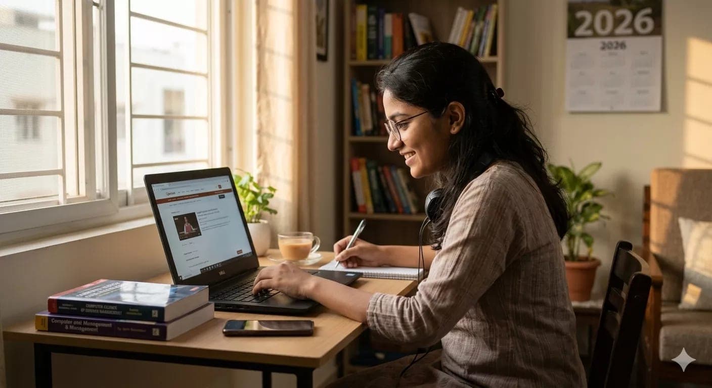 ఇంట్లోనే ఉచితంగా Degree + Skills నేర్చుకోండి — SWAYAM, NPTEL, IGNOU 2026 Complete Guide